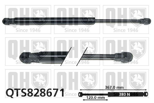 Amortecedor de tampa de porta-malas (de 3ª/5ª porta traseira) 13437377 Opel